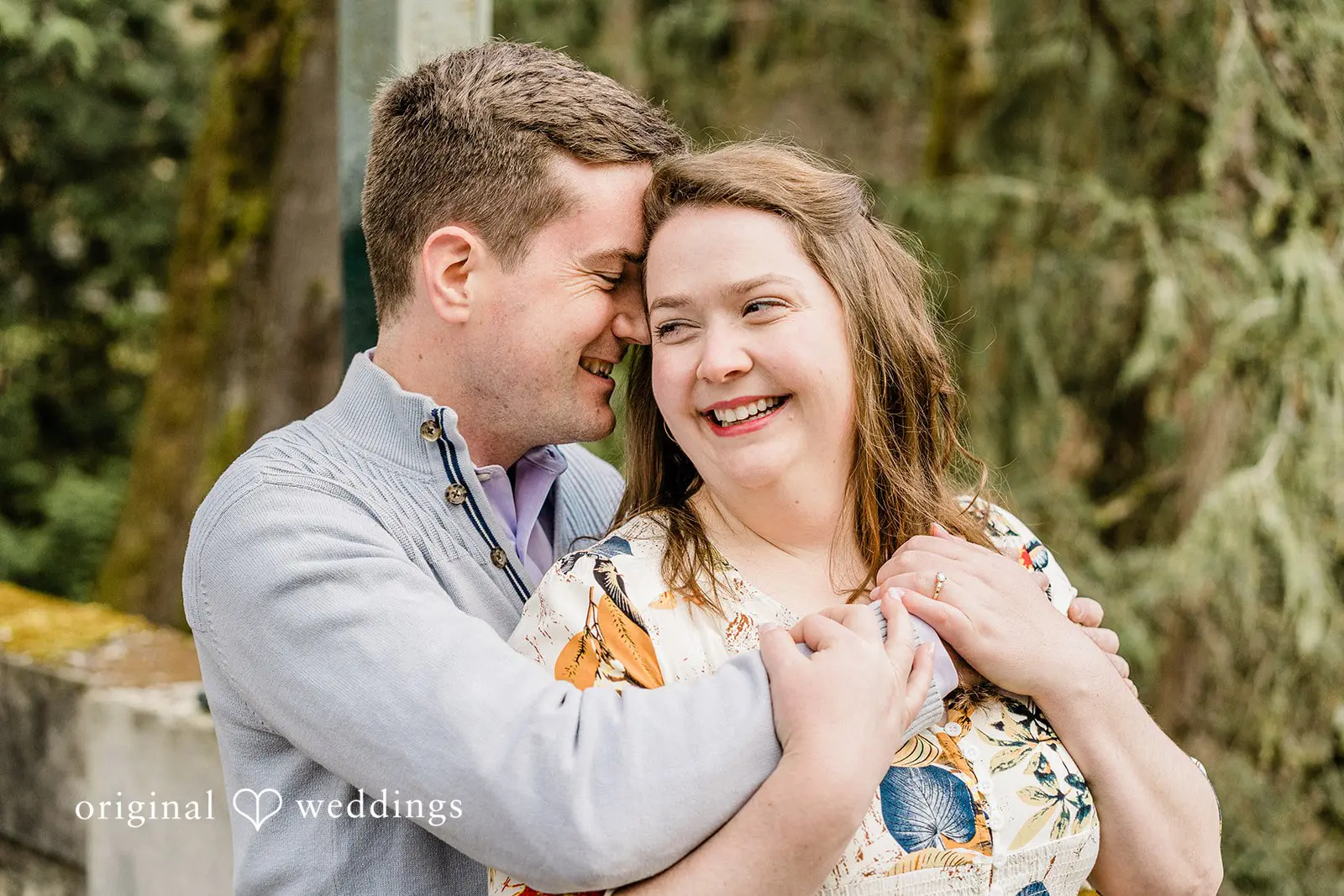 Brigid + Brian Washington Park Arboretum Engagement // Brigid & Brian -