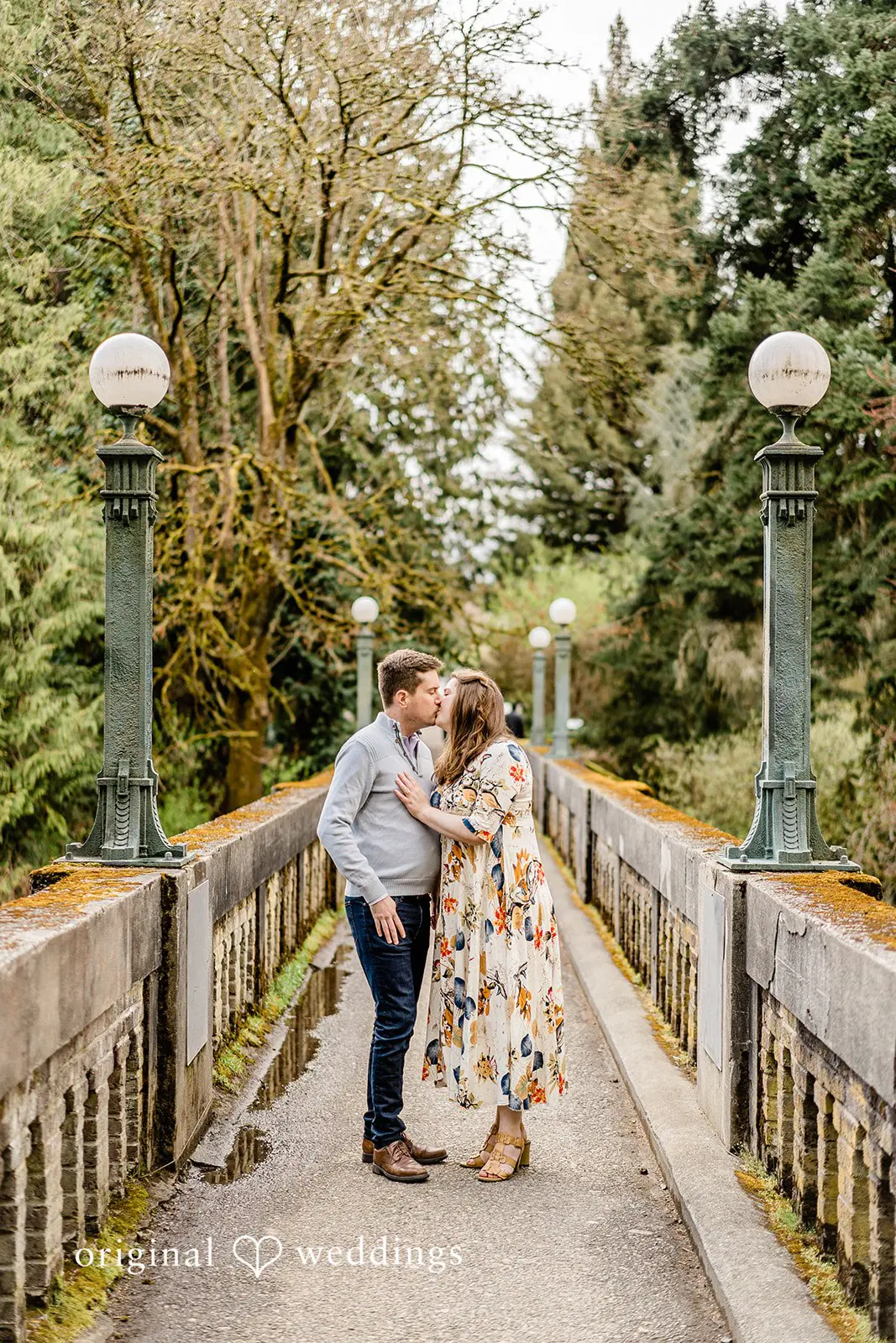 Brigid + Brian Washington Park Arboretum Engagement // Brigid & Brian -