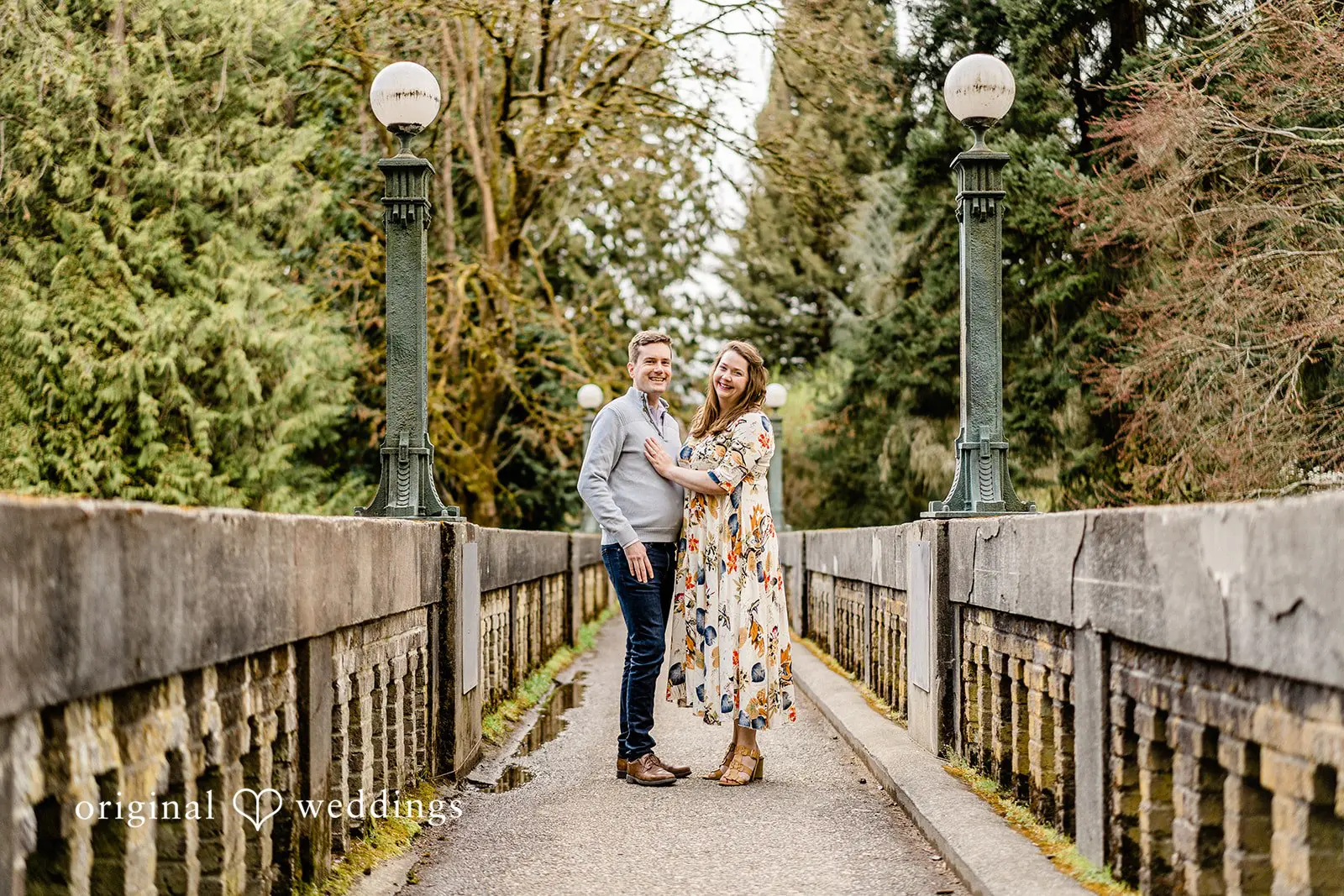 Brigid + Brian Washington Park Arboretum Engagement // Brigid & Brian -