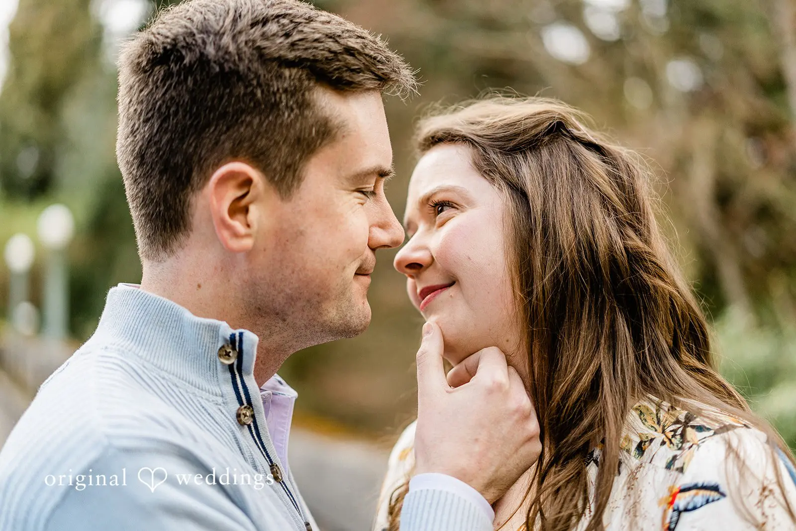 Brigid + Brian Washington Park Arboretum Engagement // Brigid & Brian -