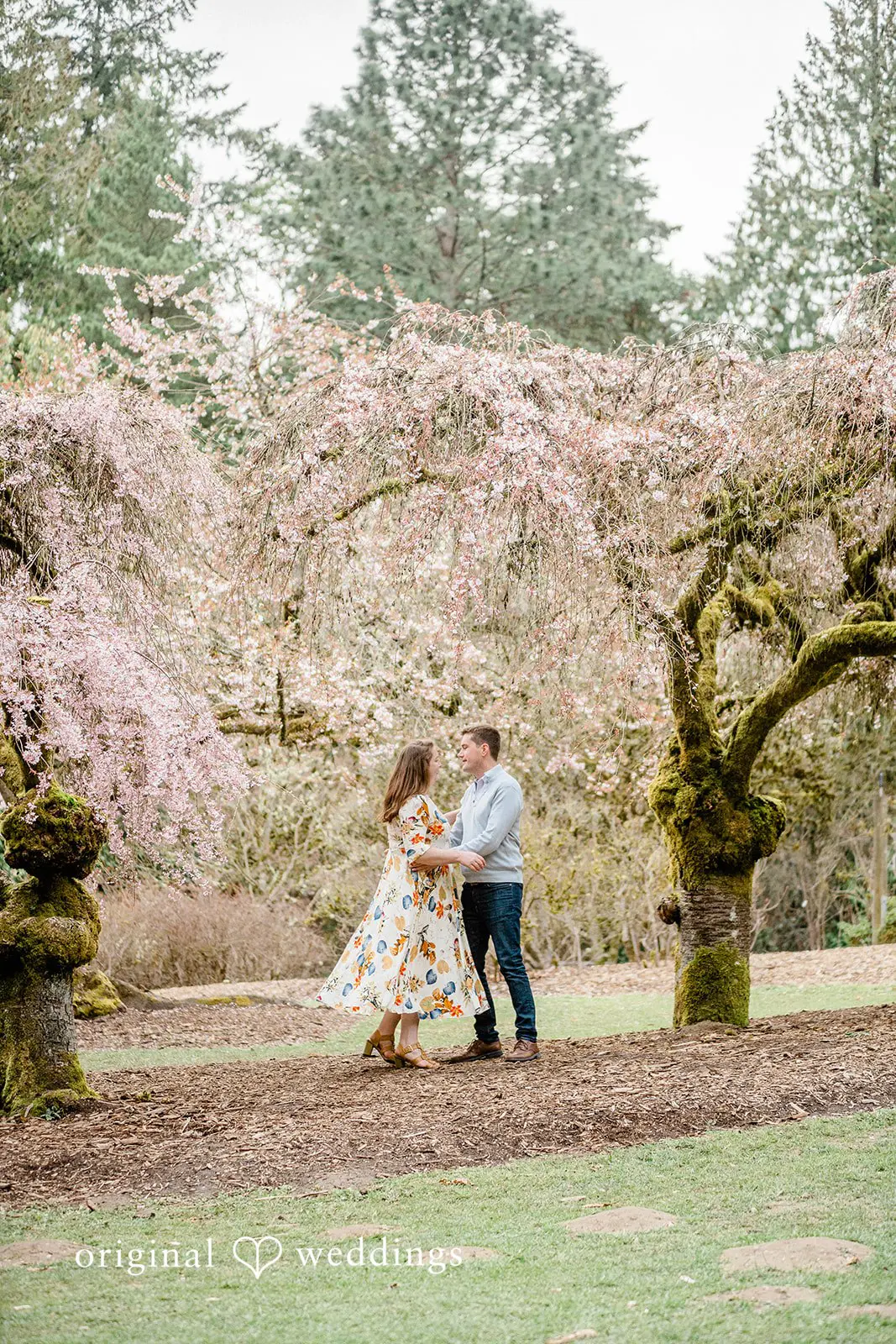 Brigid + Brian Washington Park Arboretum Engagement // Brigid & Brian -