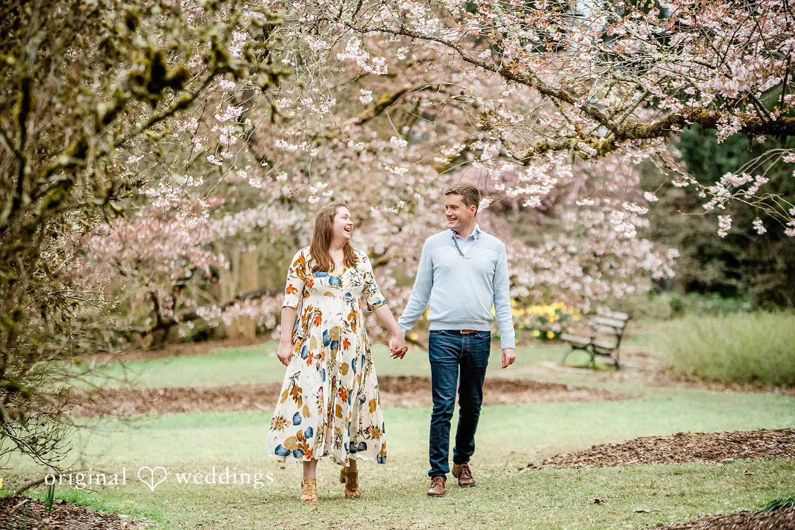 Brigid + Brian Washington Park Arboretum Engagement // Brigid & Brian -