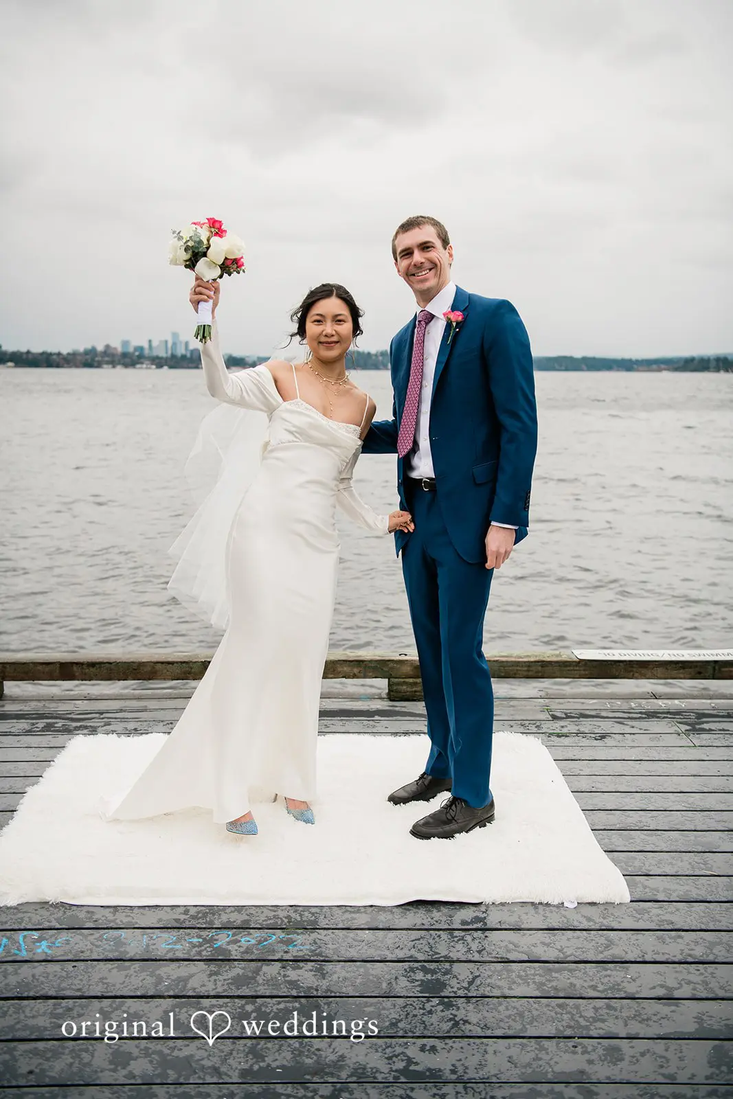 Washington Waterfront Wedding // Darby & Hanxi -