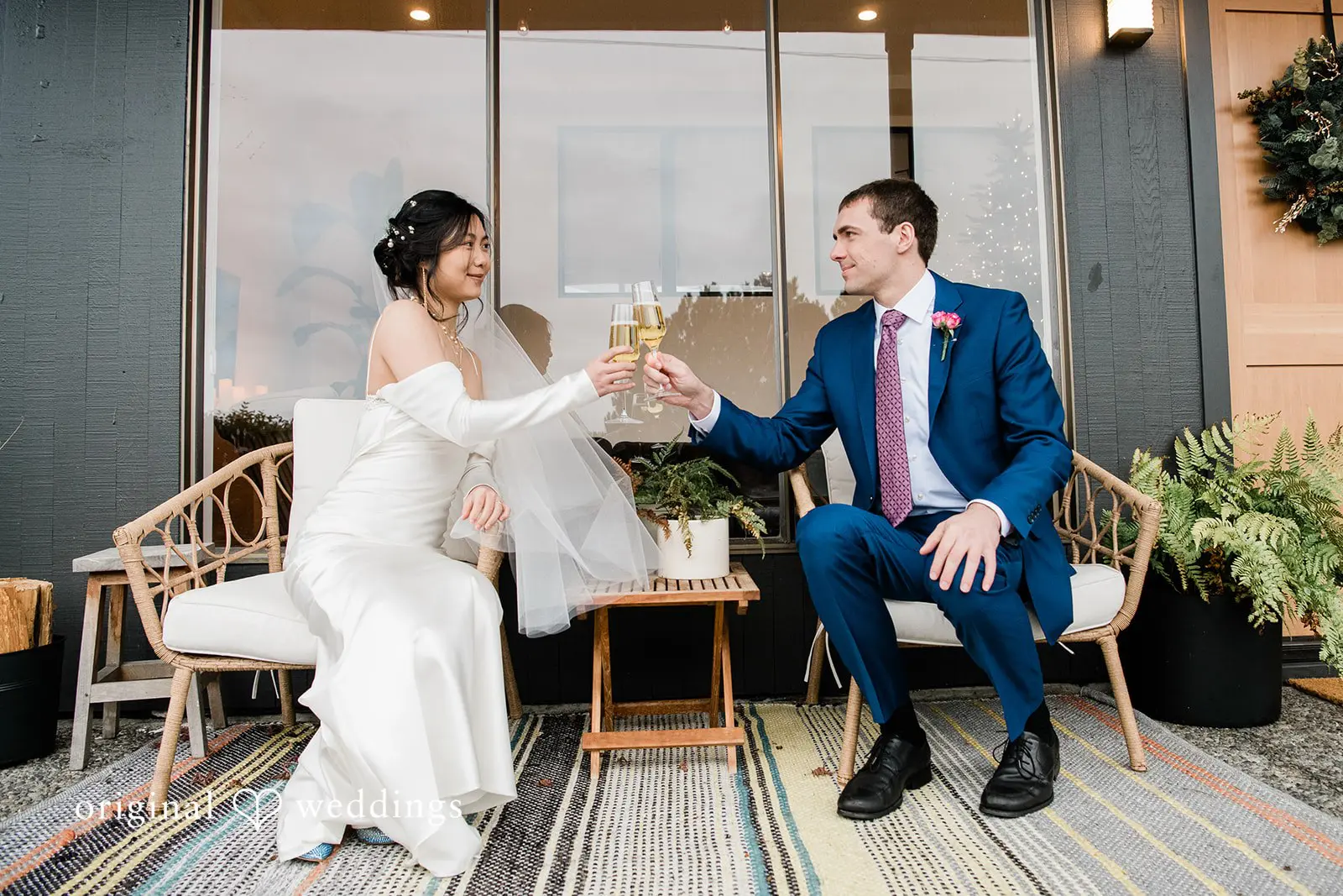 Washington Waterfront Wedding // Darby & Hanxi -