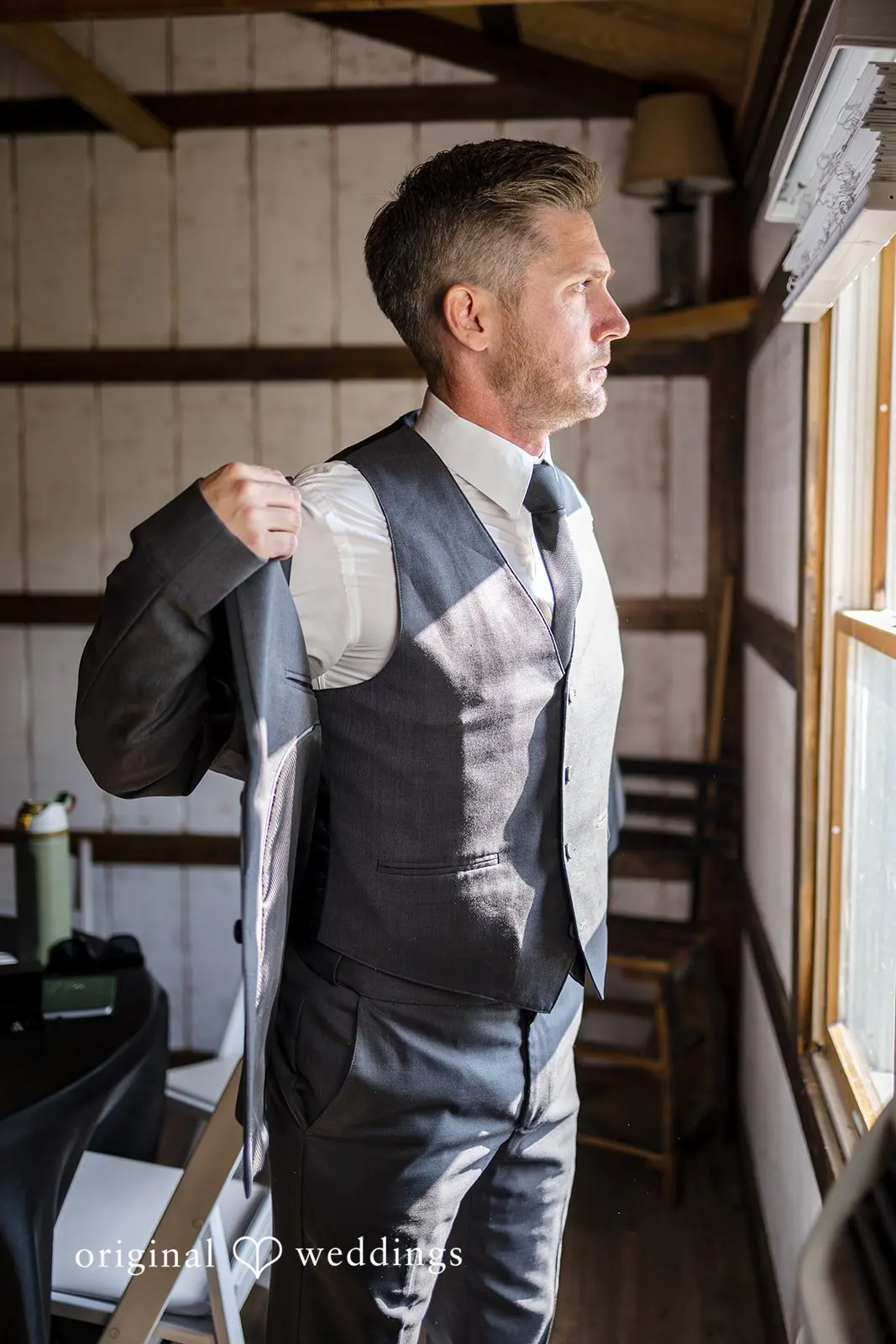 Chelsea + Kevin White Birch Barn Wedding // Chelsea & Kevin -