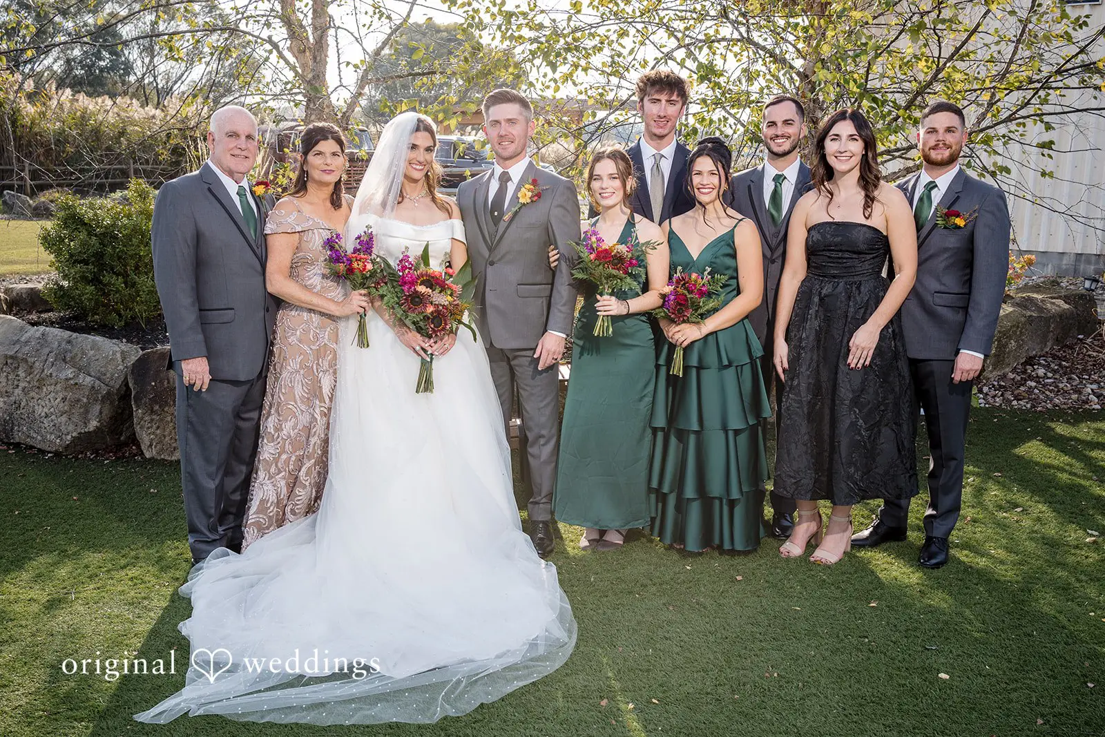 Chelsea + Kevin White Birch Barn Wedding // Chelsea & Kevin -