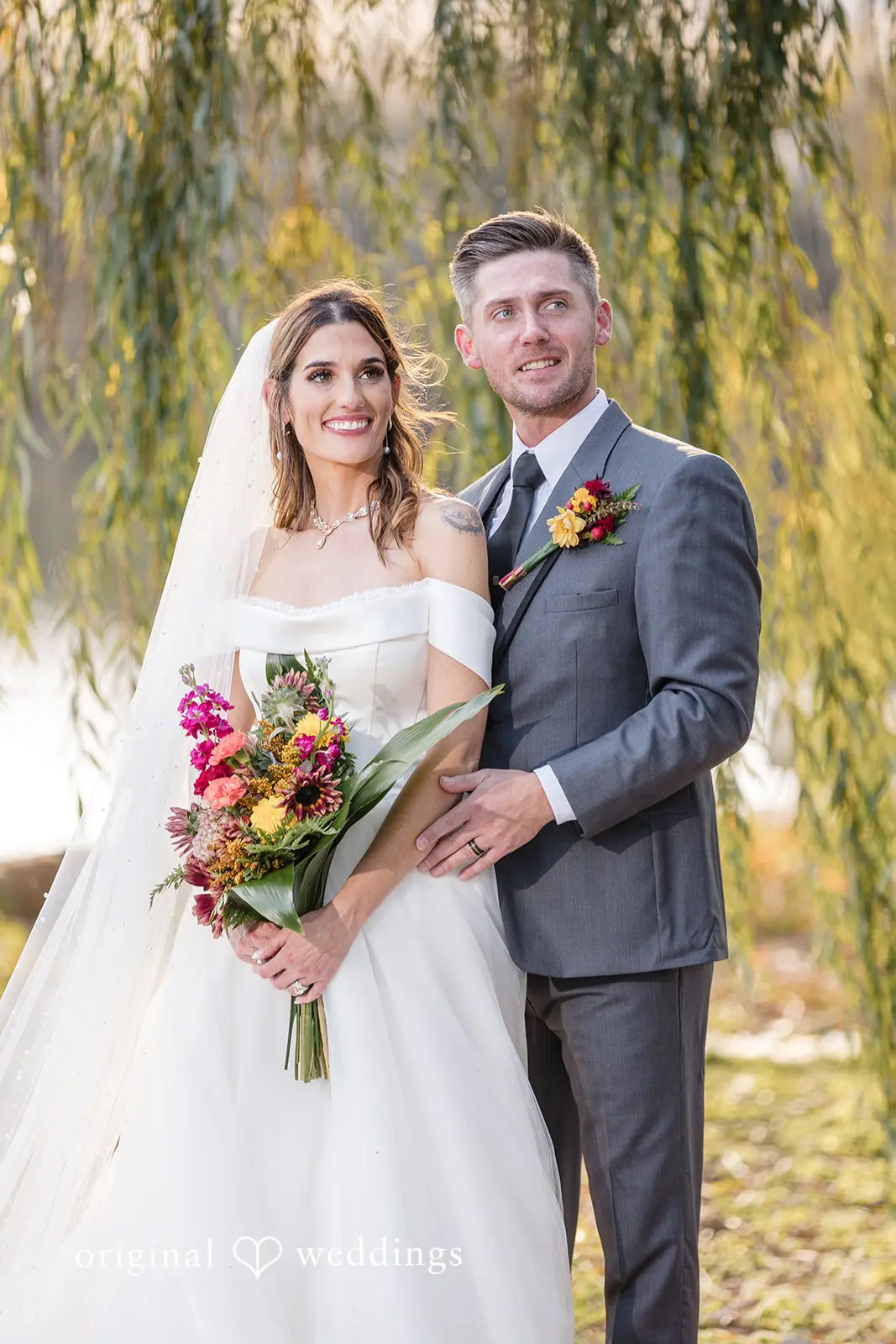 Chelsea + Kevin White Birch Barn Wedding // Chelsea & Kevin -