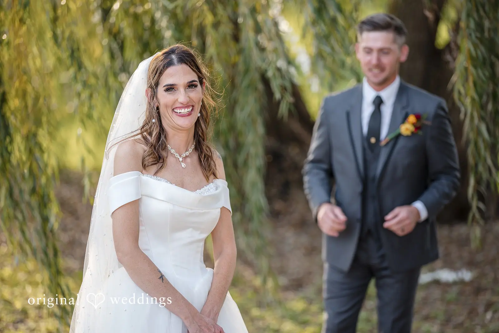 Chelsea + Kevin White Birch Barn Wedding // Chelsea & Kevin -