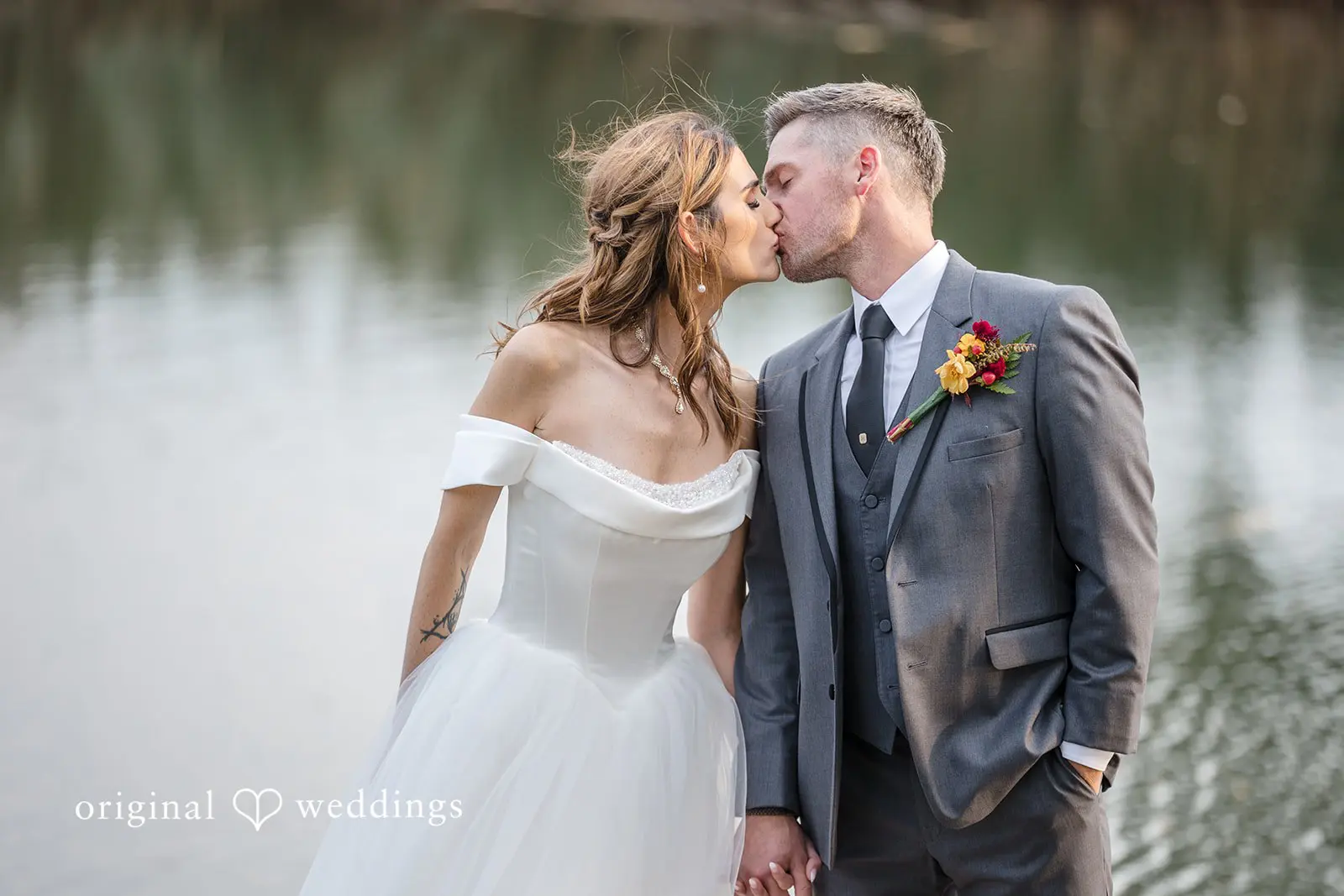 Chelsea + Kevin White Birch Barn Wedding // Chelsea & Kevin -