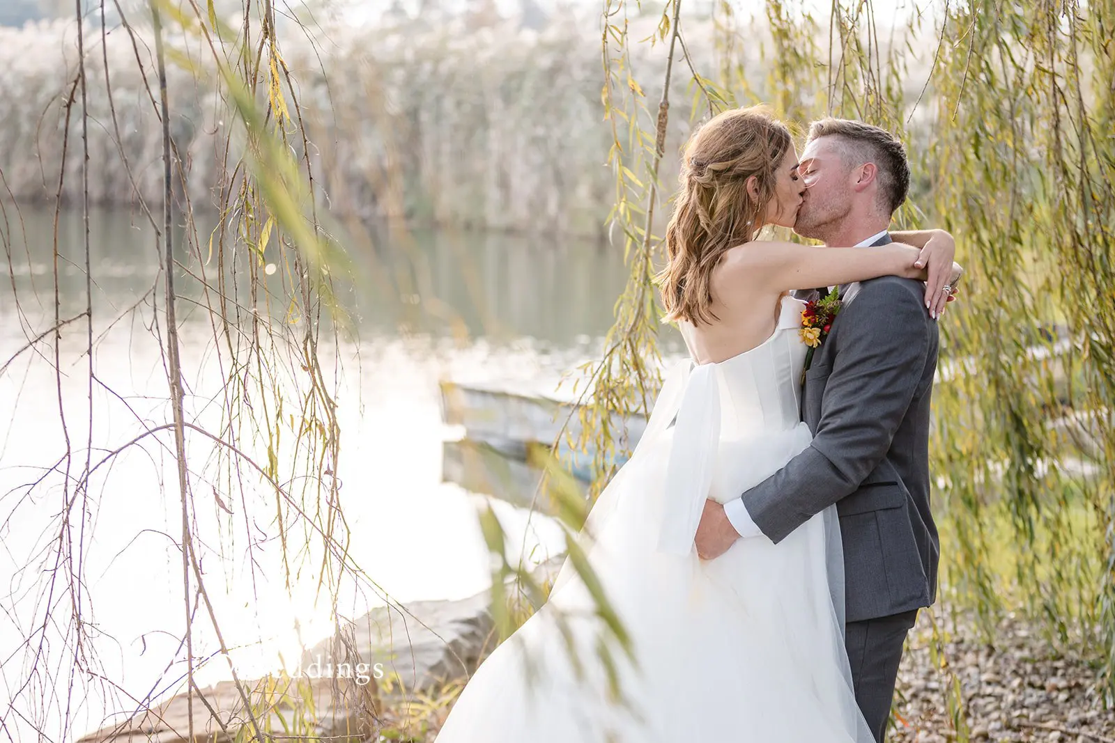 Chelsea + Kevin White Birch Barn Wedding // Chelsea & Kevin -
