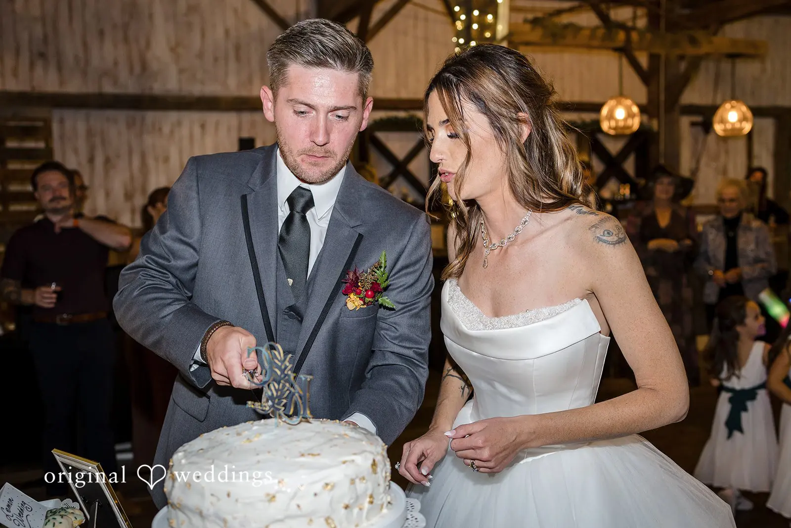 Chelsea + Kevin White Birch Barn Wedding // Chelsea & Kevin -