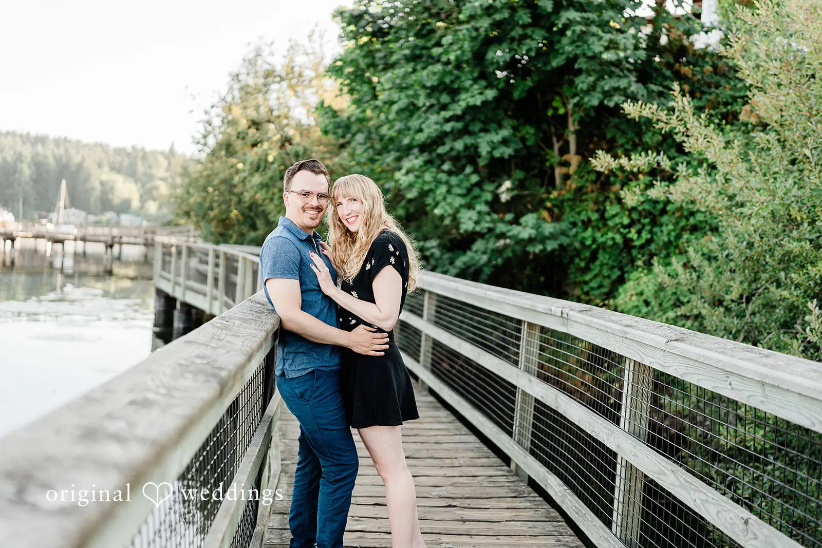 Winslow Wharf Marina Engagement // Emily & Brian -