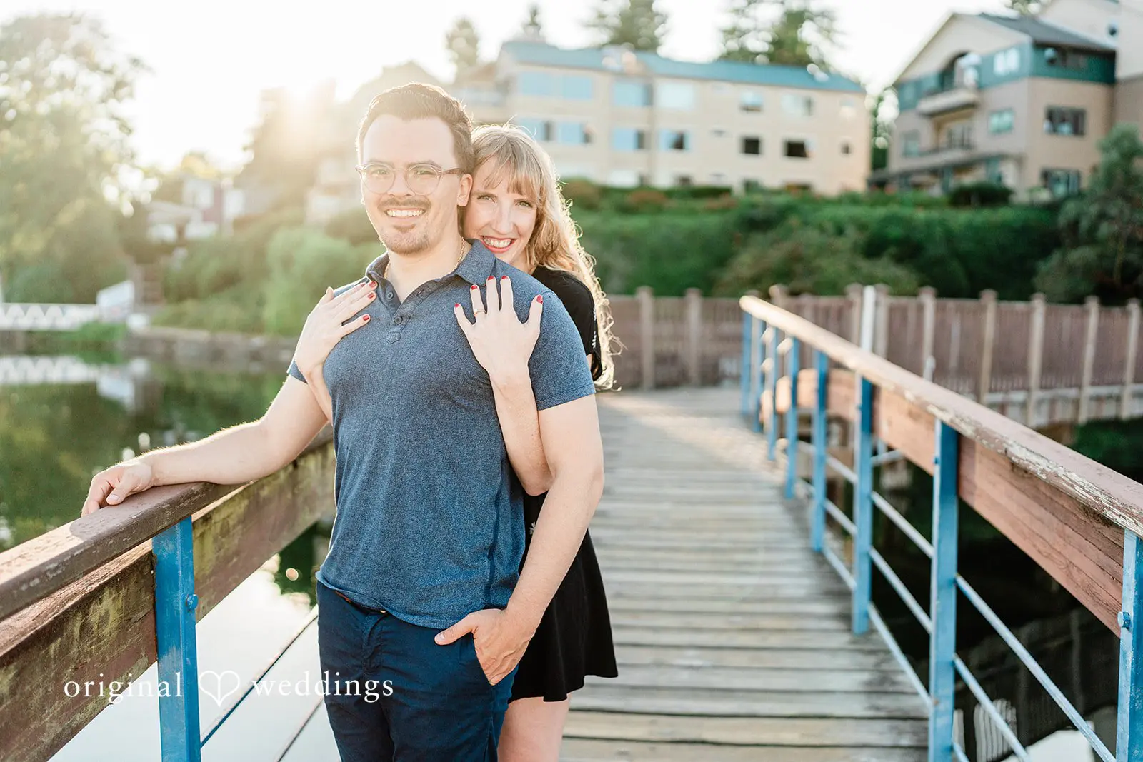 Winslow Wharf Marina Engagement // Emily & Brian -