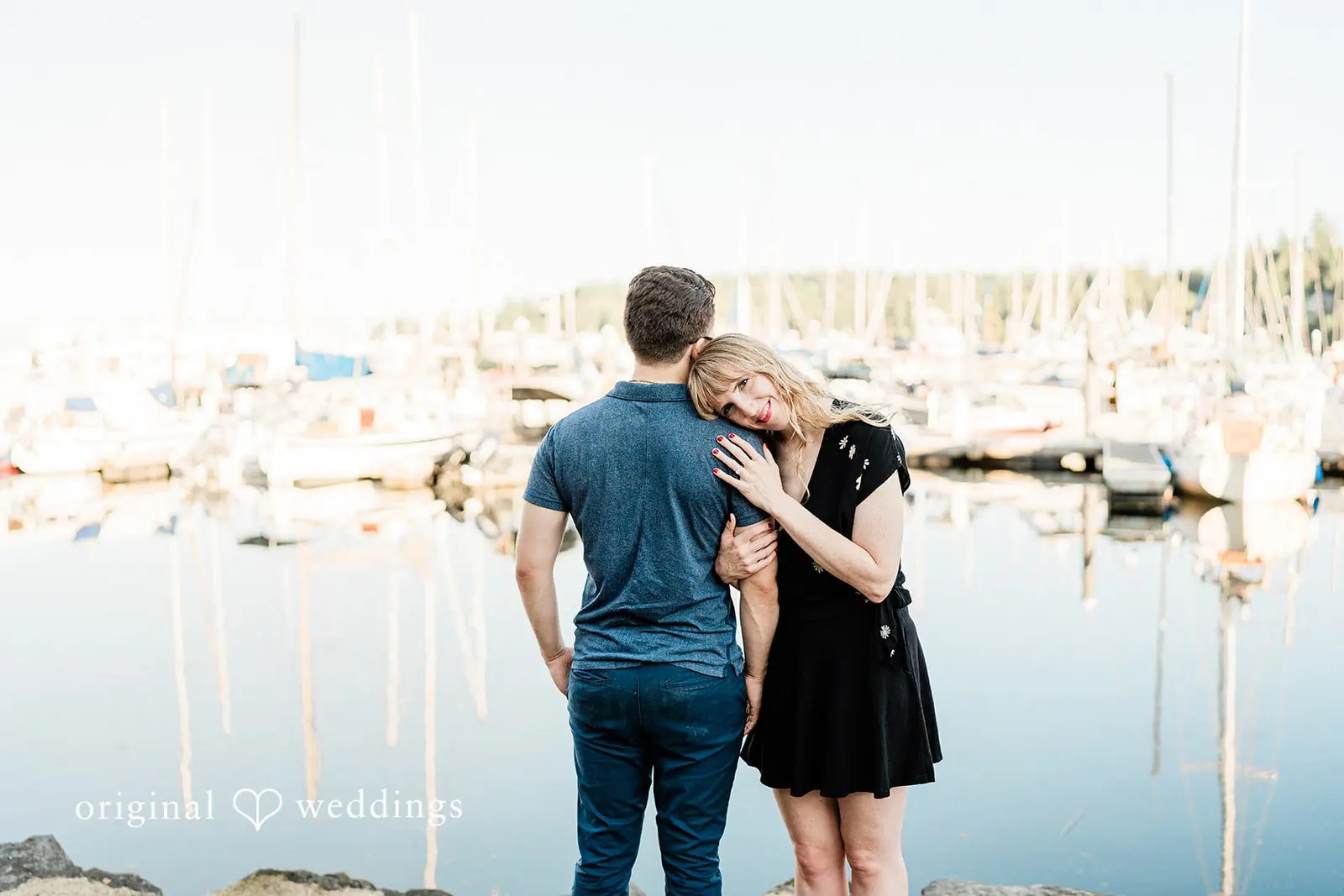 Winslow Wharf Marina Engagement // Emily & Brian -