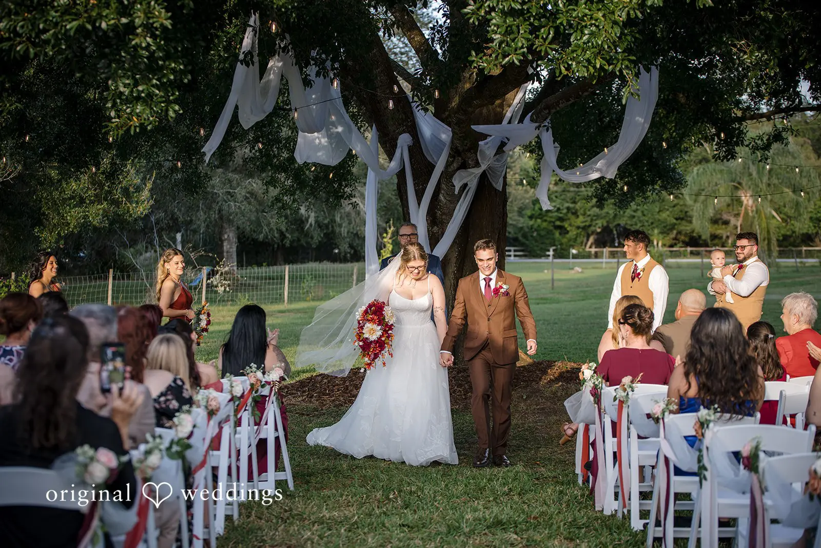 Florida Backyard Wedding // Madison & Blake -