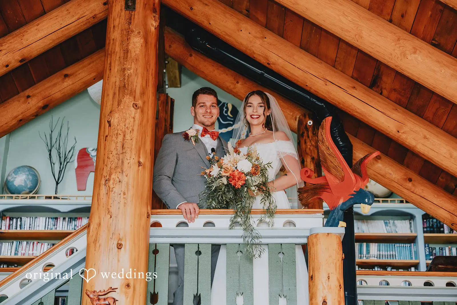 Nathaniel + Heather Lillaskog Lodge Wedding // Heather & Nathaniel -