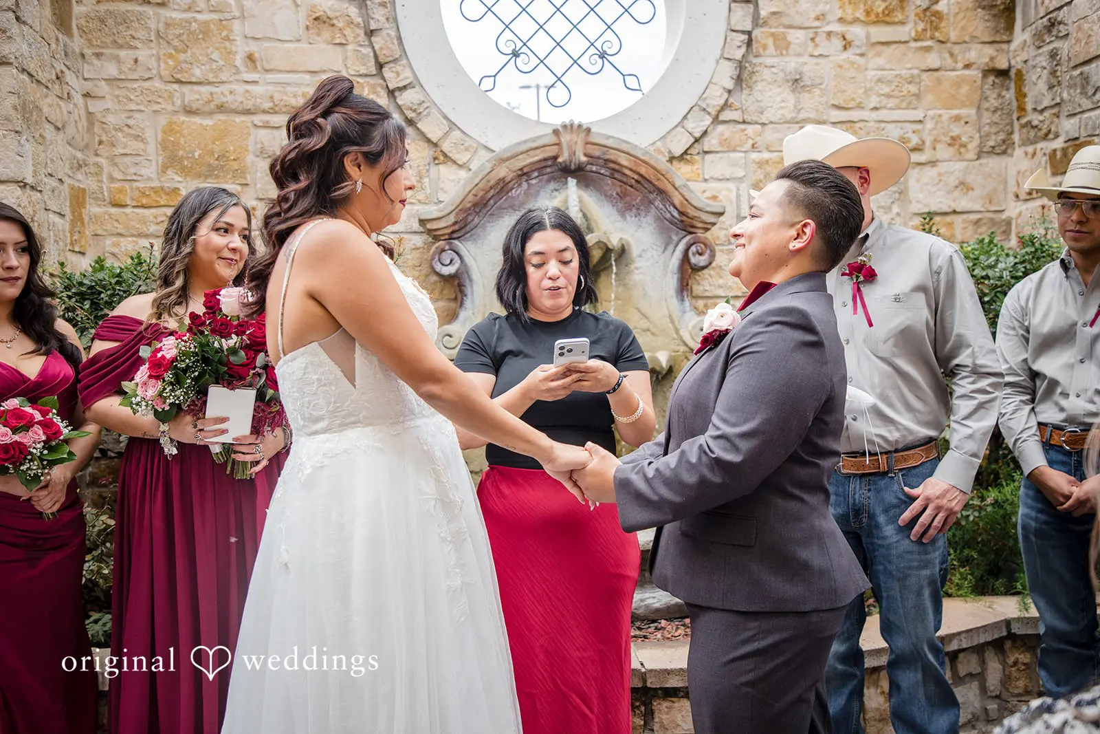 Maggiano's at the Rim Wedding // Pearl & Denise -