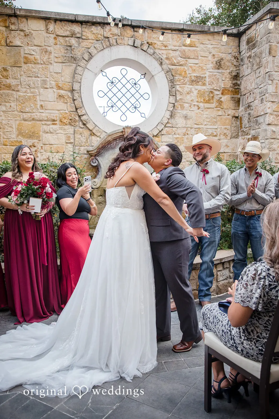 Maggiano's at the Rim Wedding // Pearl & Denise -