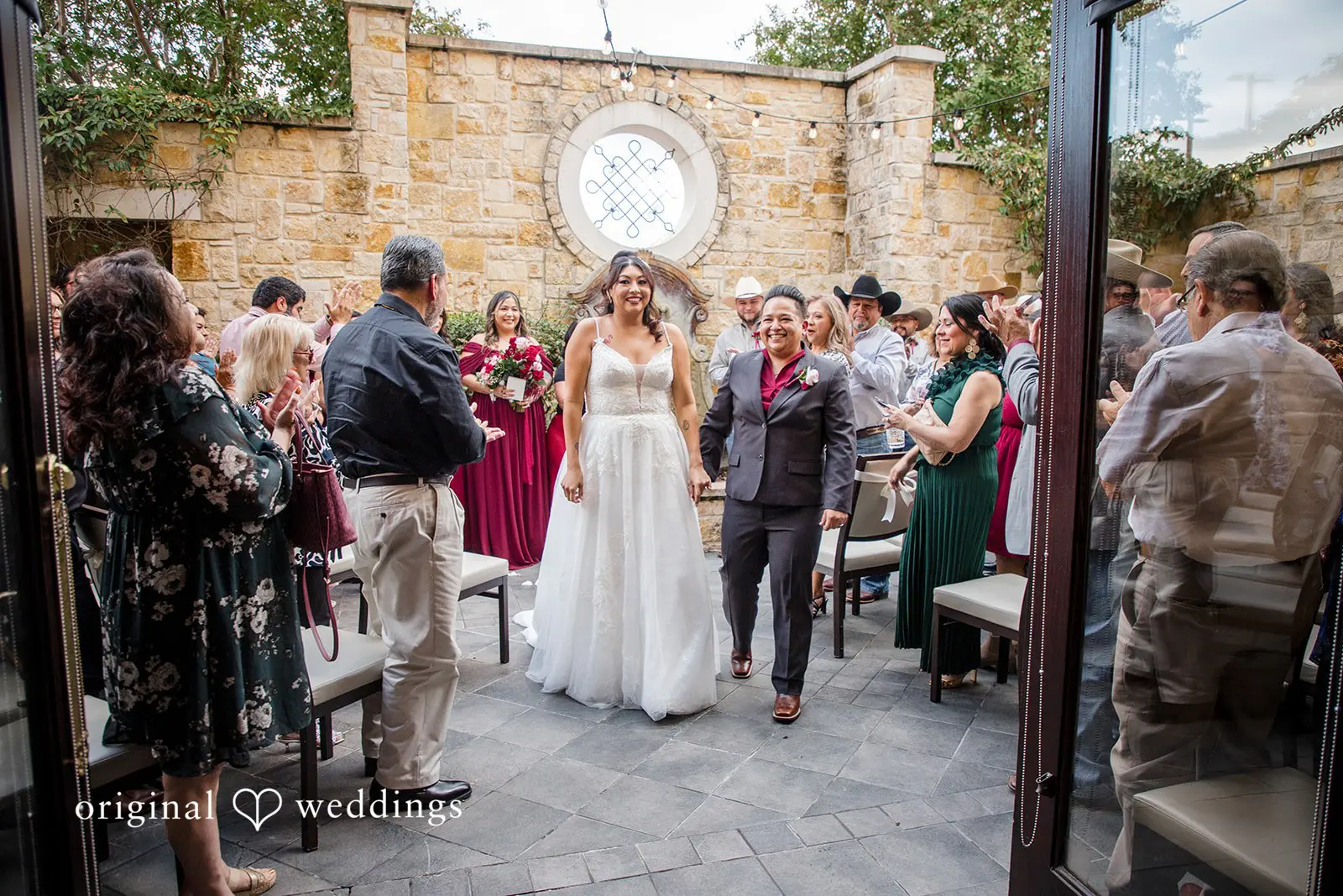 Maggiano's at the Rim Wedding // Pearl & Denise -