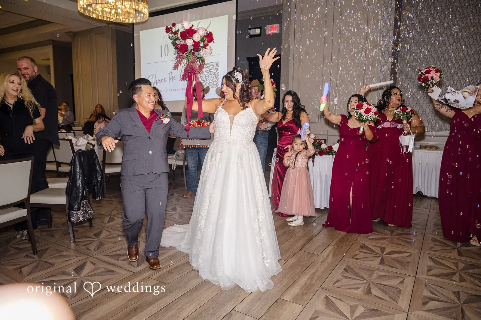 Maggiano's at the Rim Wedding // Pearl & Denise -