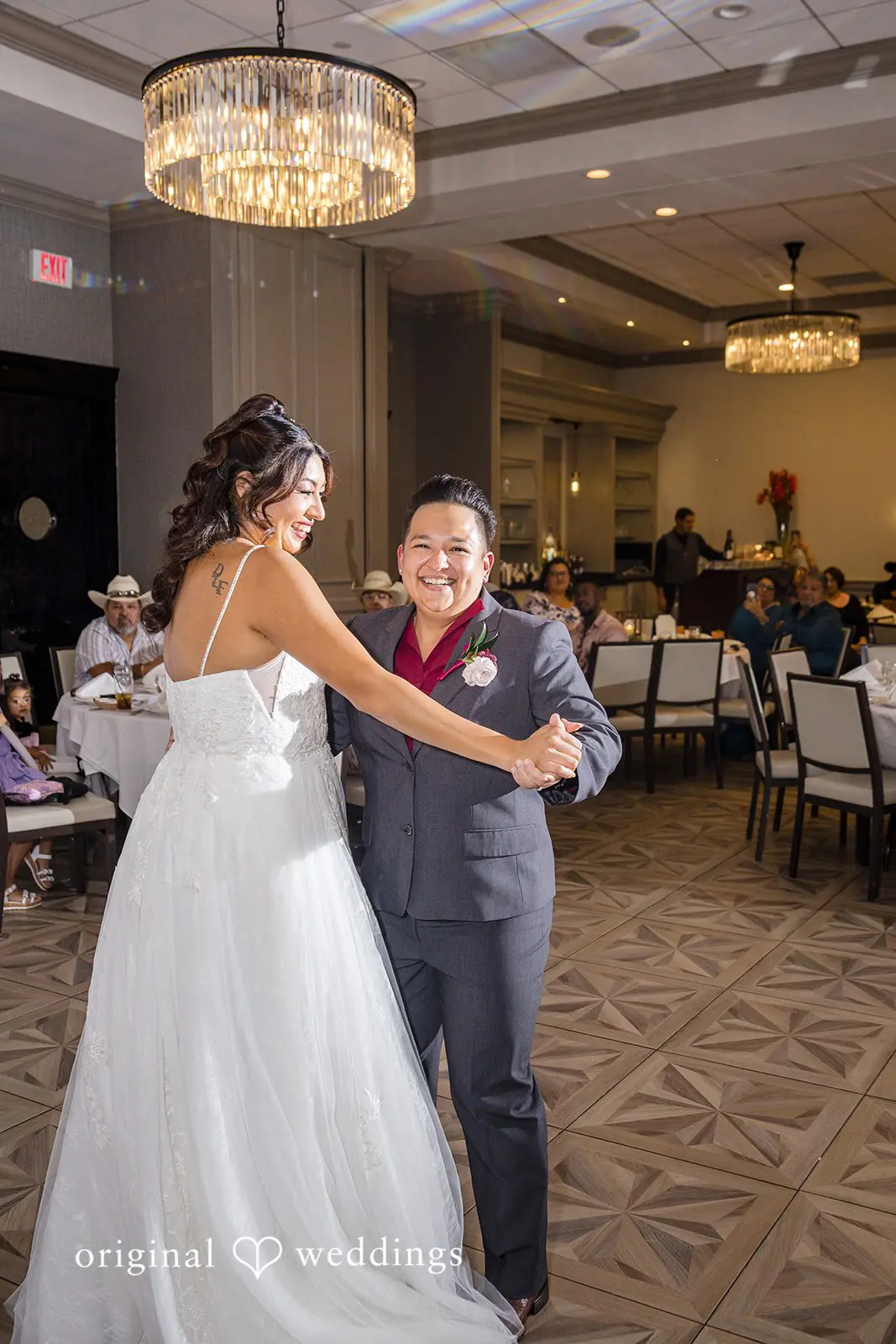 Maggiano's at the Rim Wedding // Pearl & Denise -