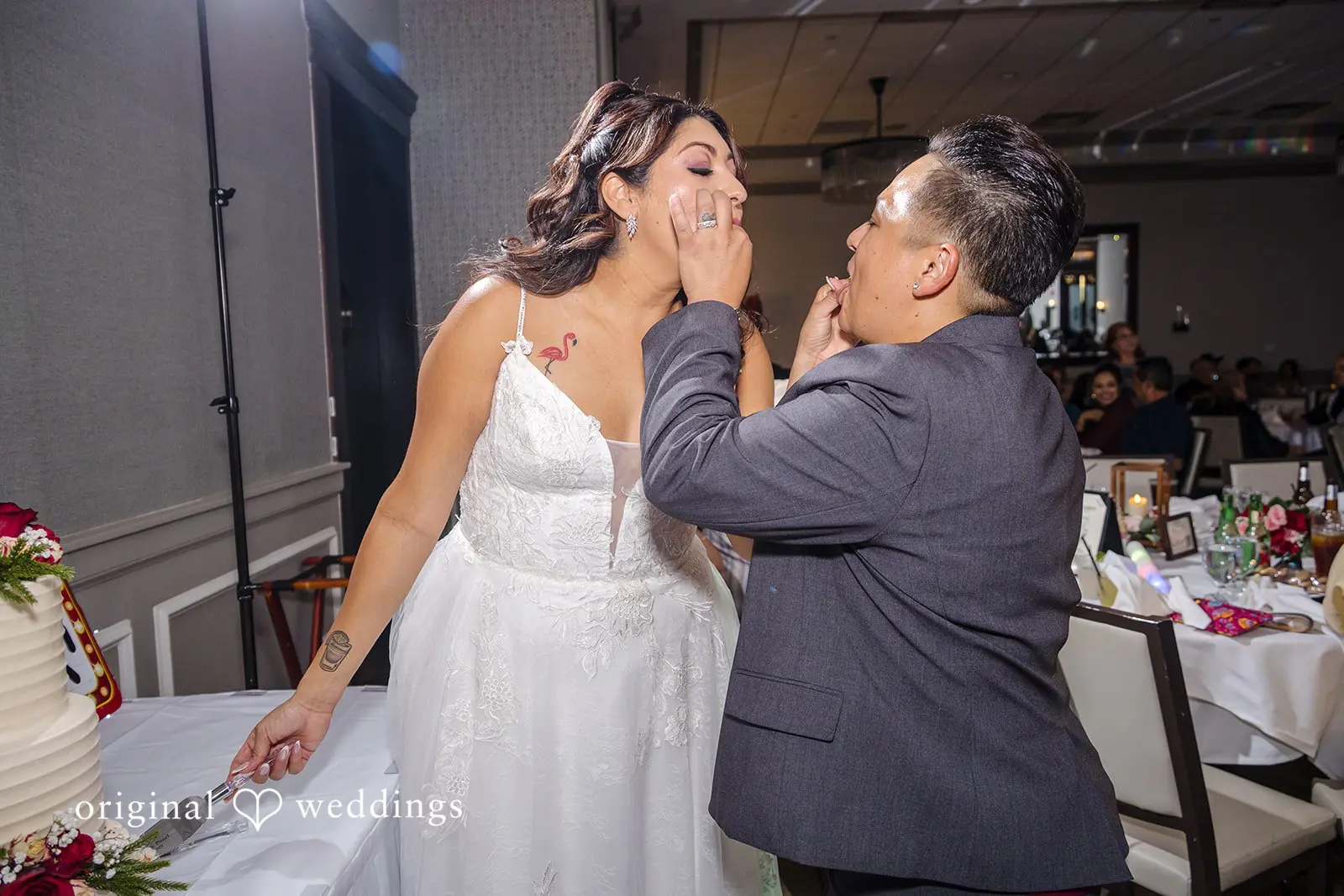Maggiano's at the Rim Wedding // Pearl & Denise -