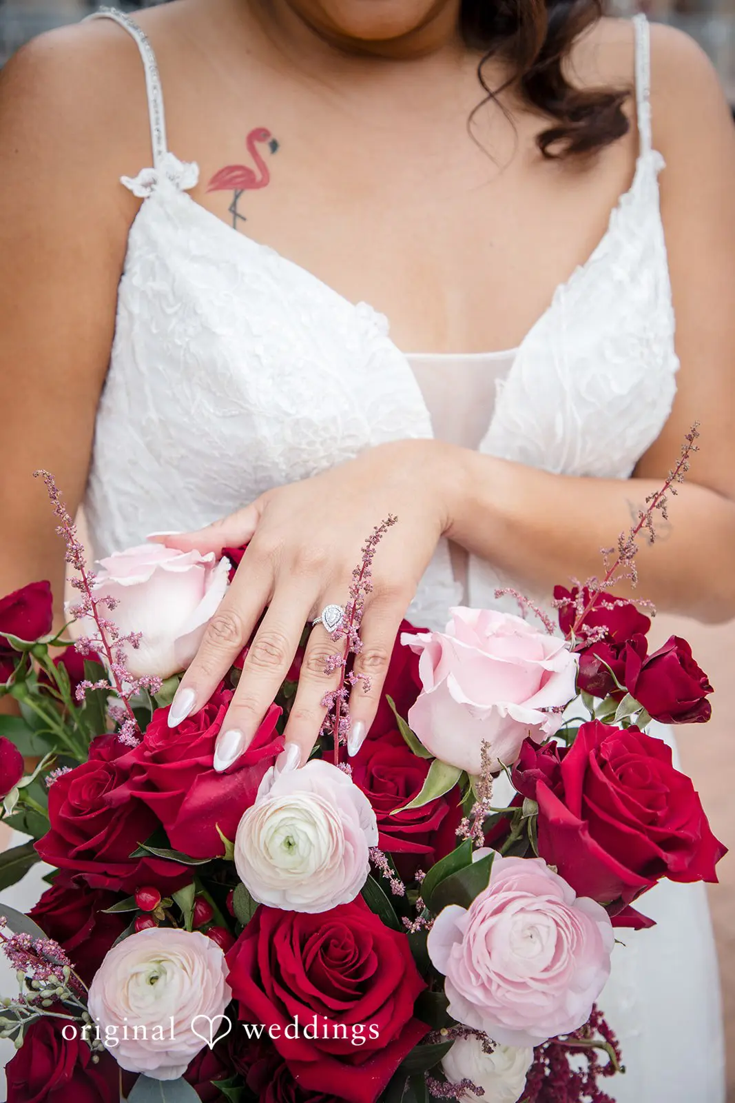 Maggiano's at the Rim Wedding // Pearl & Denise -