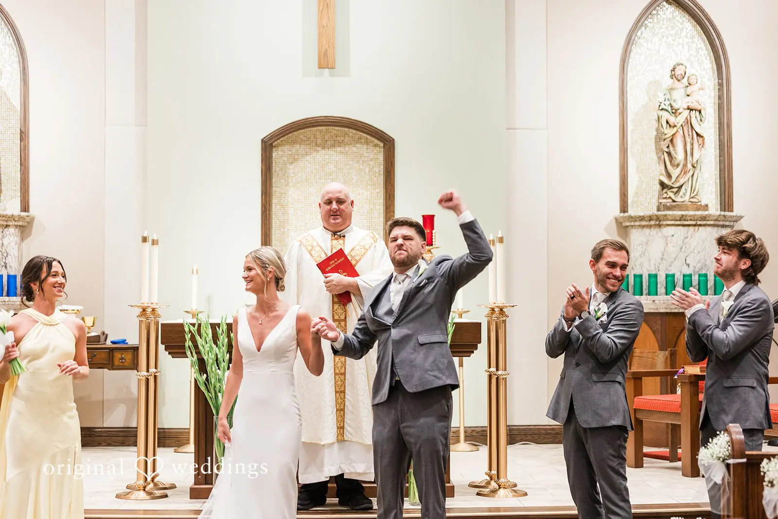 Sacred Heart Wedding // Cassie & Eric -