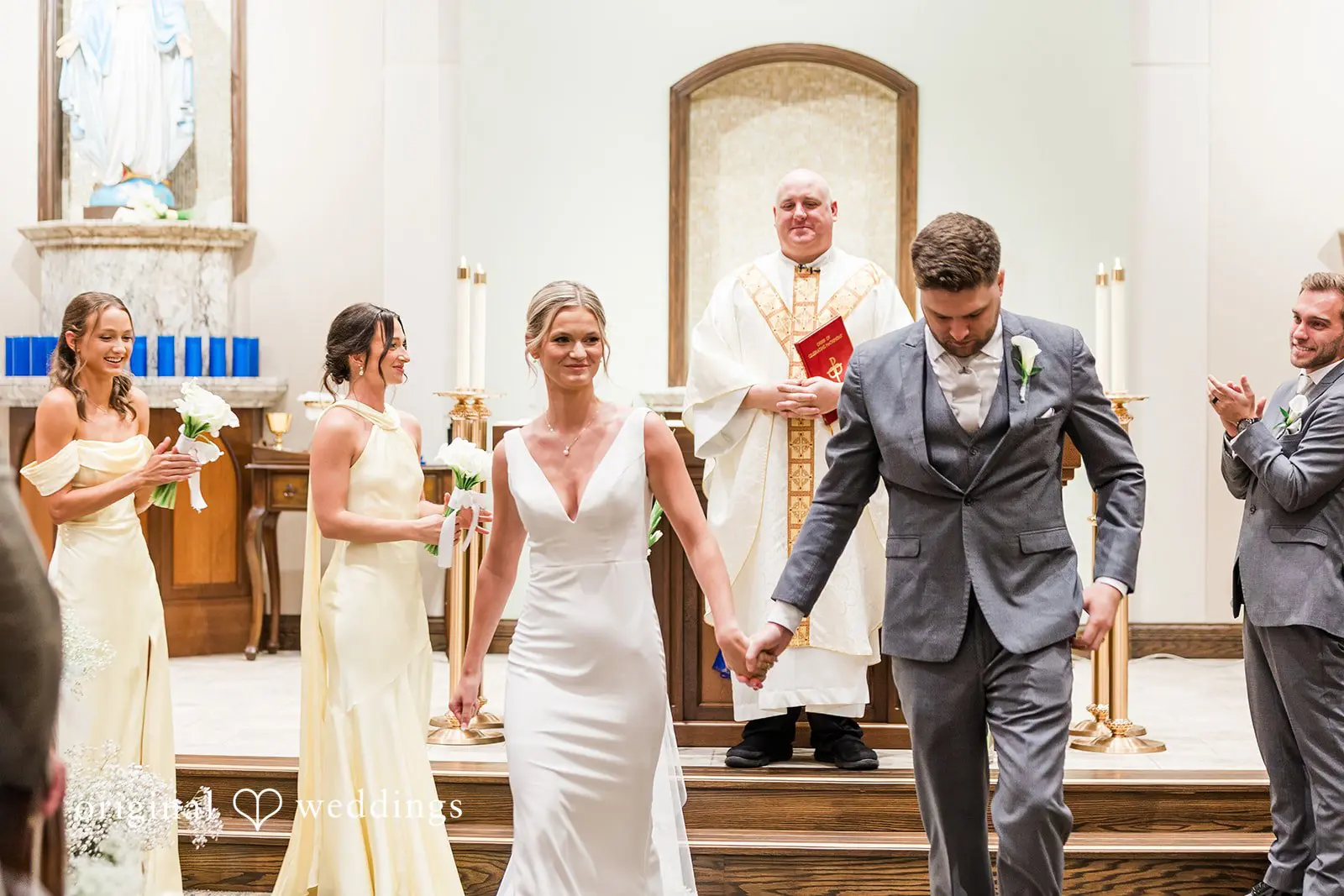 Sacred Heart Wedding // Cassie & Eric -