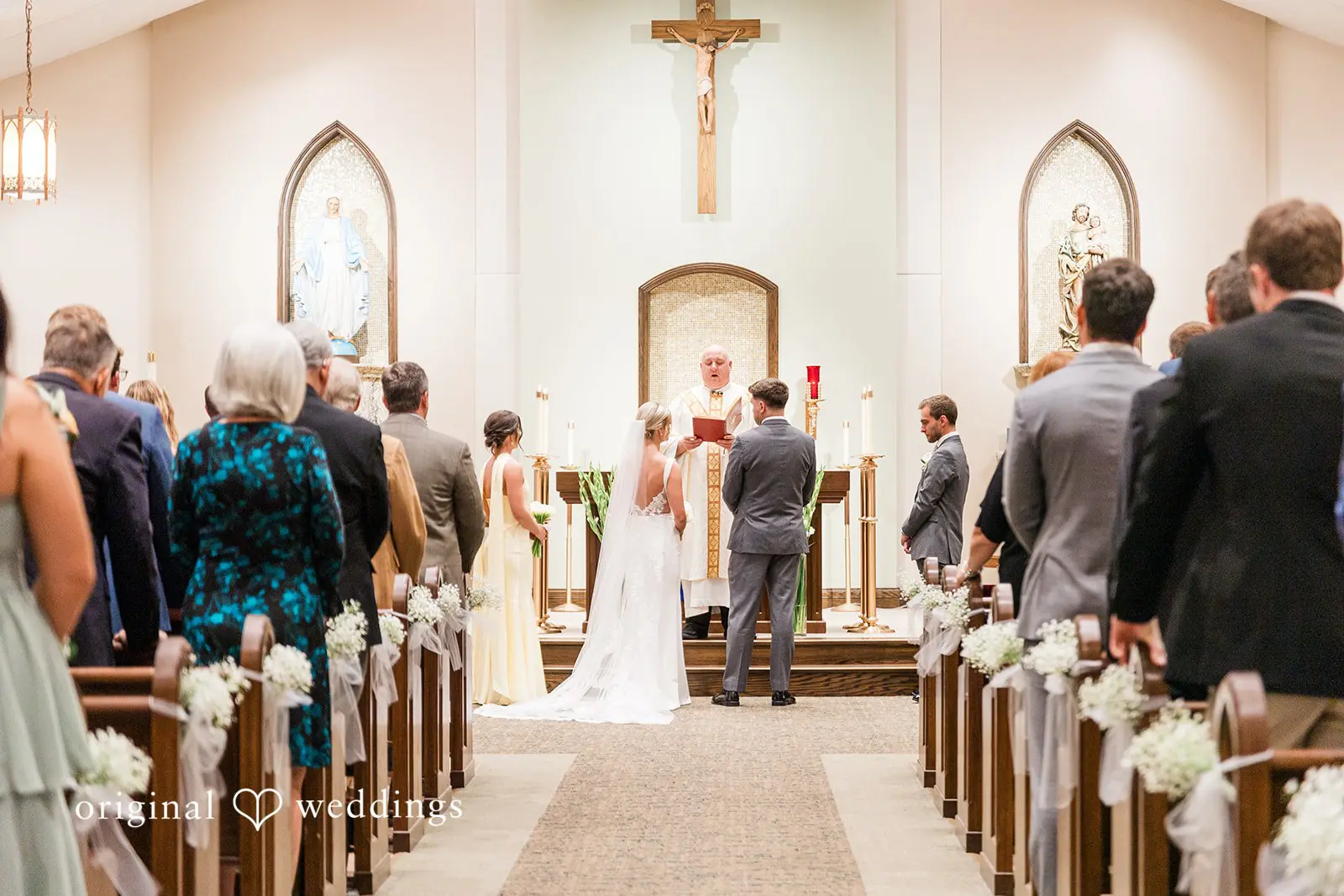 Sacred Heart Wedding // Cassie & Eric -