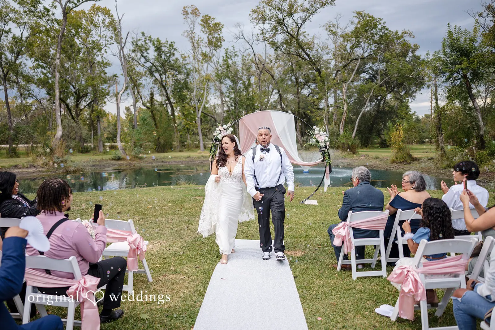 Texas Backyard Wedding // Amy & Pablo -
