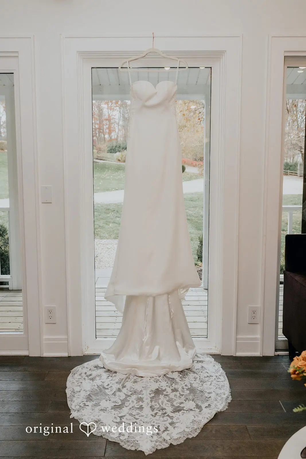 Kamaria + Chris The bride's gorgeous wedding gown