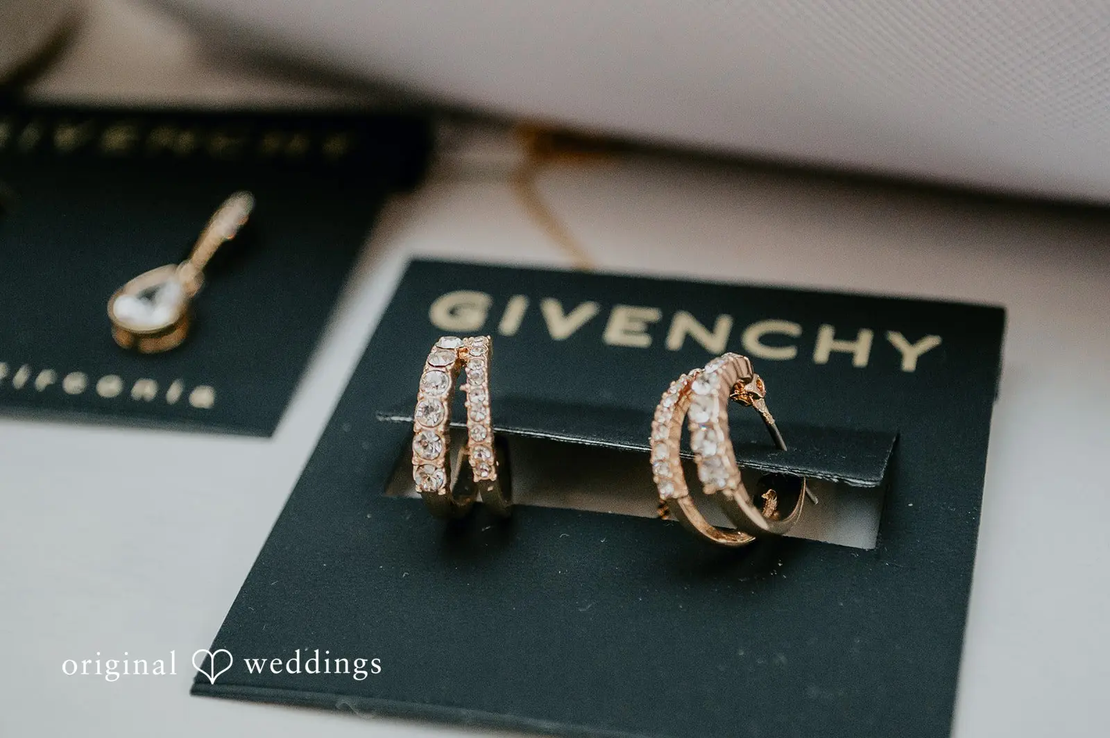 Kamaria + Chris A detail shot of the wedding rings