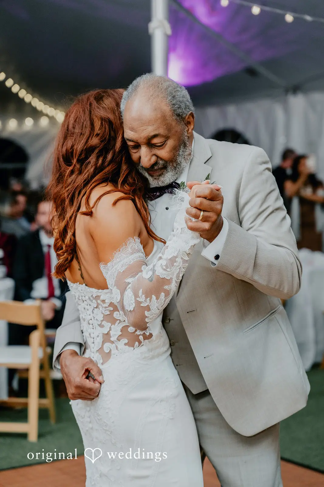 Kamaria + Chris An emotional moment, the bride's father had a dance with the bride