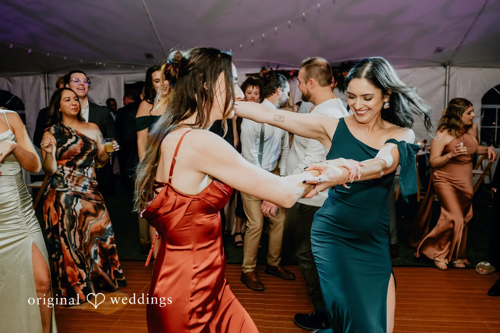 Kamaria + Chris Dance time at the wedding reception