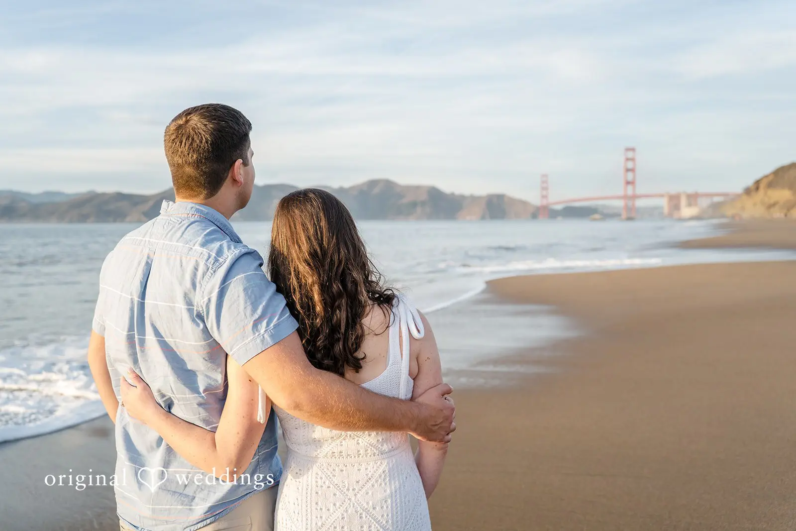 Daniel + Karen The couple at the beachside