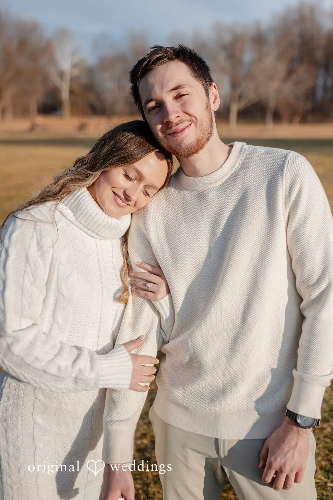 Rosemary + James A beautiful portrait of the couple that shows their connection