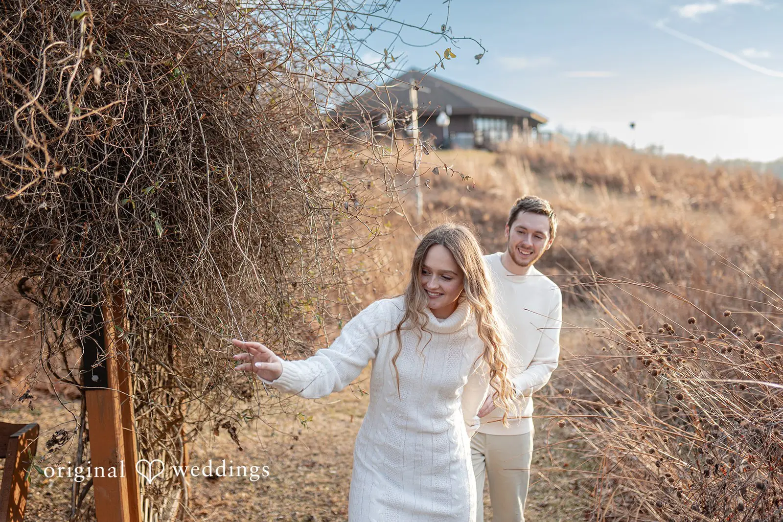 Rosemary + James Fun time for the couple at Black Hill Regional Park