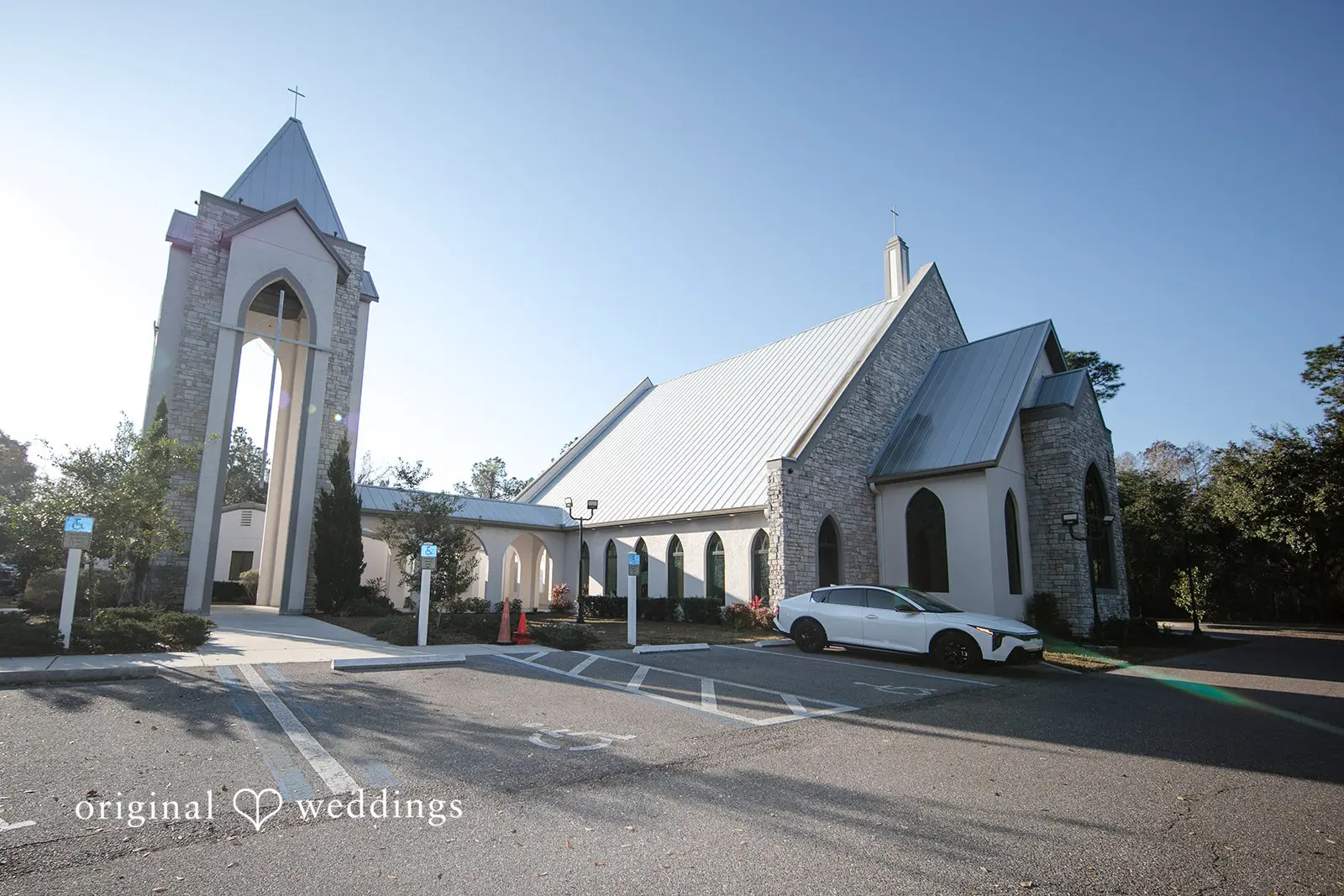 Stunning view of Canterbury Hall by Tampa Wedding Photography from original weddings