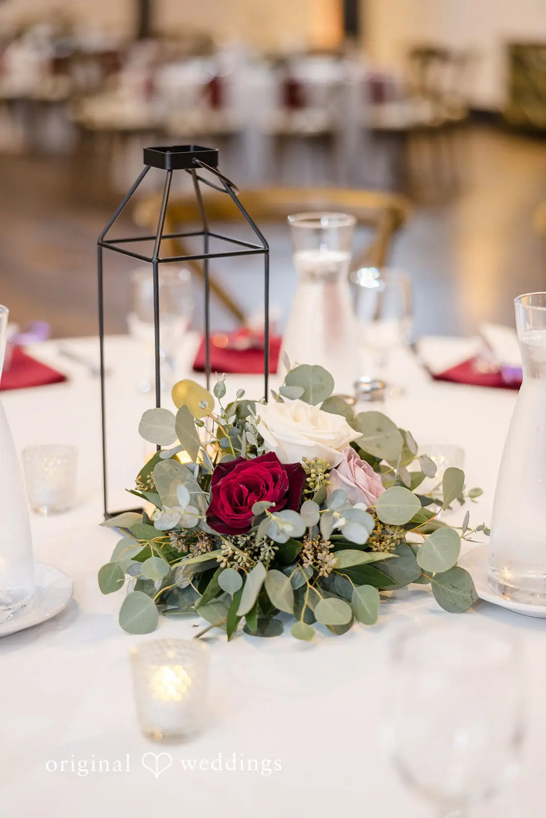 Fresh blooms at the Carlsbad Windmill wedding ceremony
