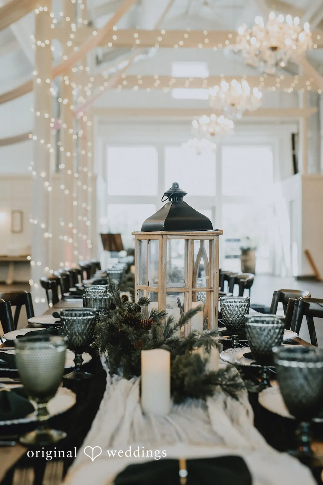 Marisa + Jessica Beautifully decorated wedding tables at Ever After Farms Citrus
