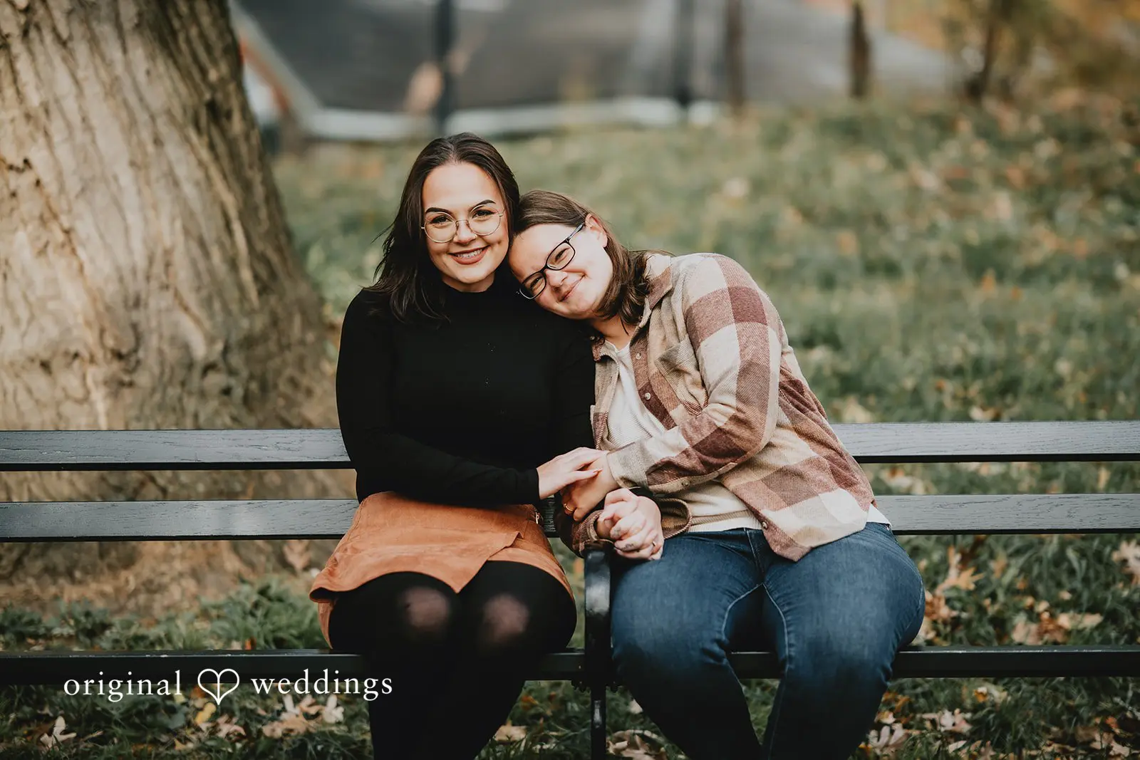 A Beautiful portrait of a couple at Prospect Park