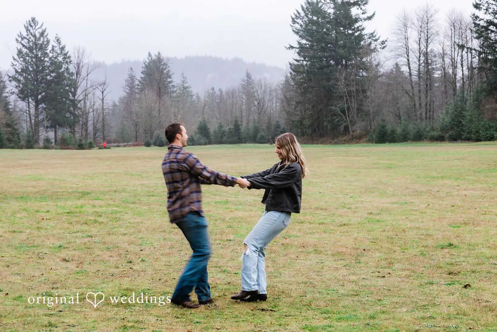 Playtime for the couple