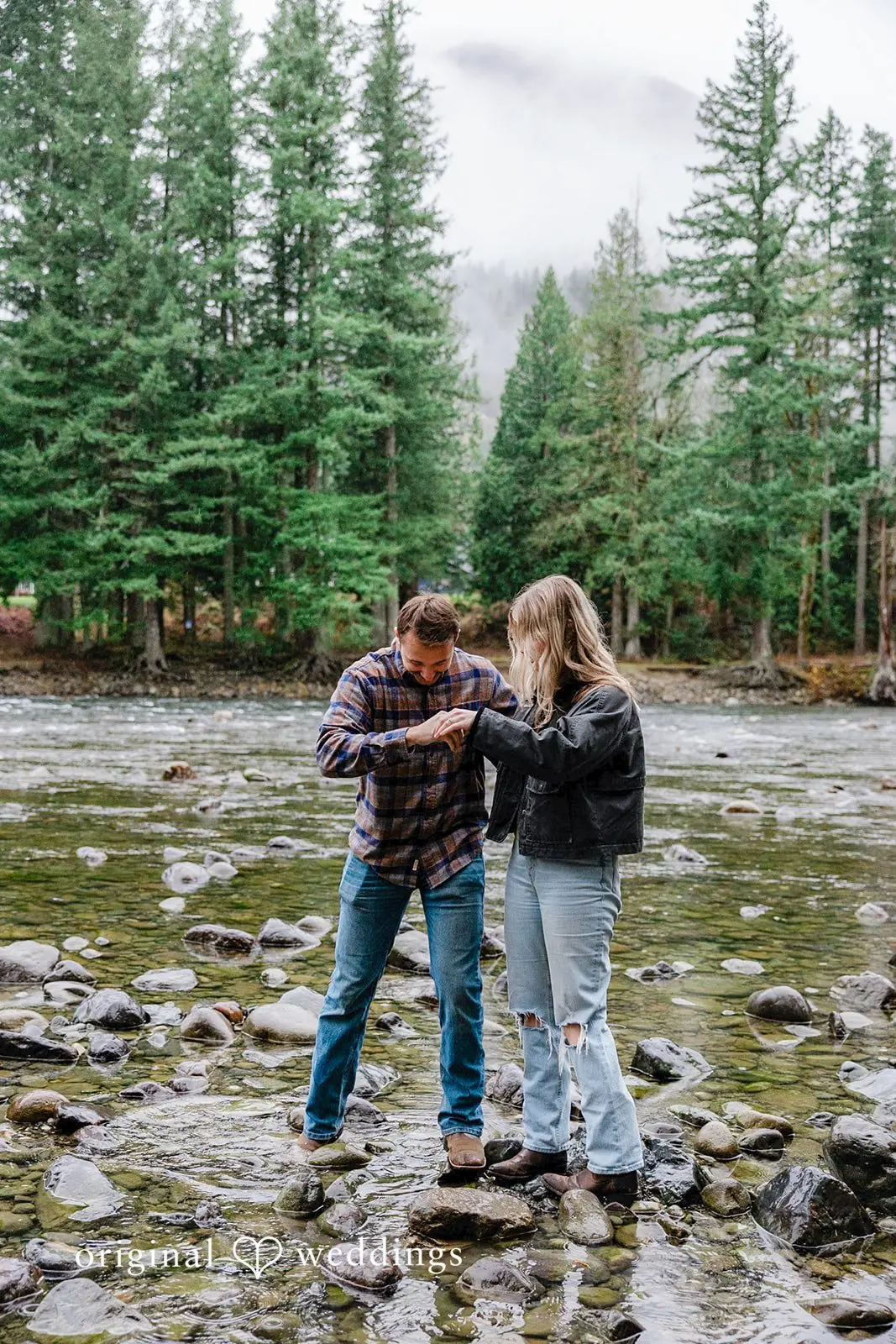 A portrait at the riverbank