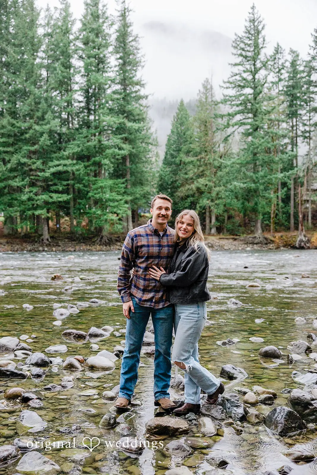 A stunning portrait at the riverbank
