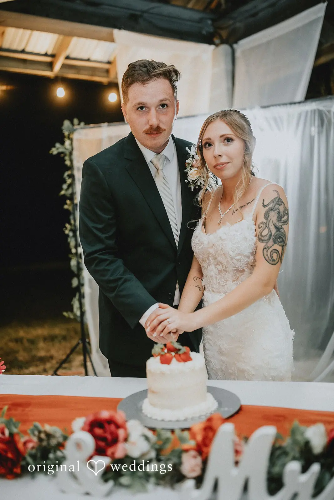 Cake cutting ceremony