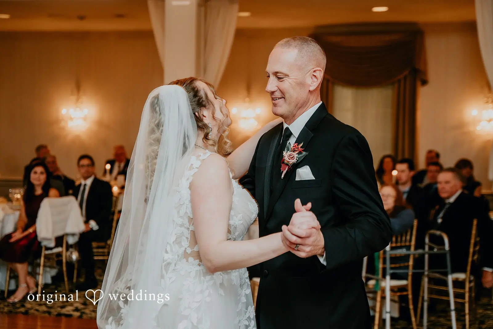 The bride's dance with her father