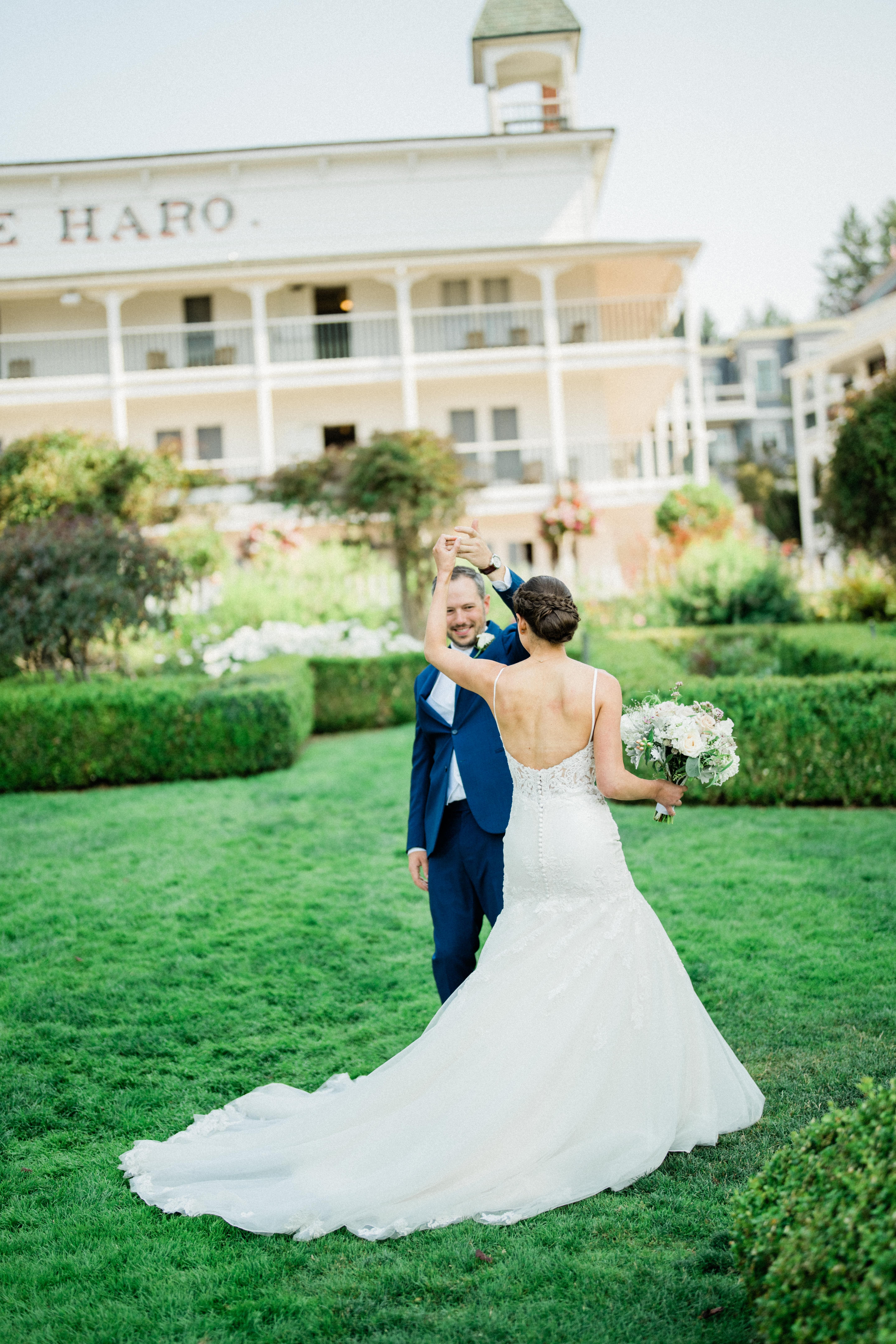 first look at hotel de haro at Roche Harbor resort