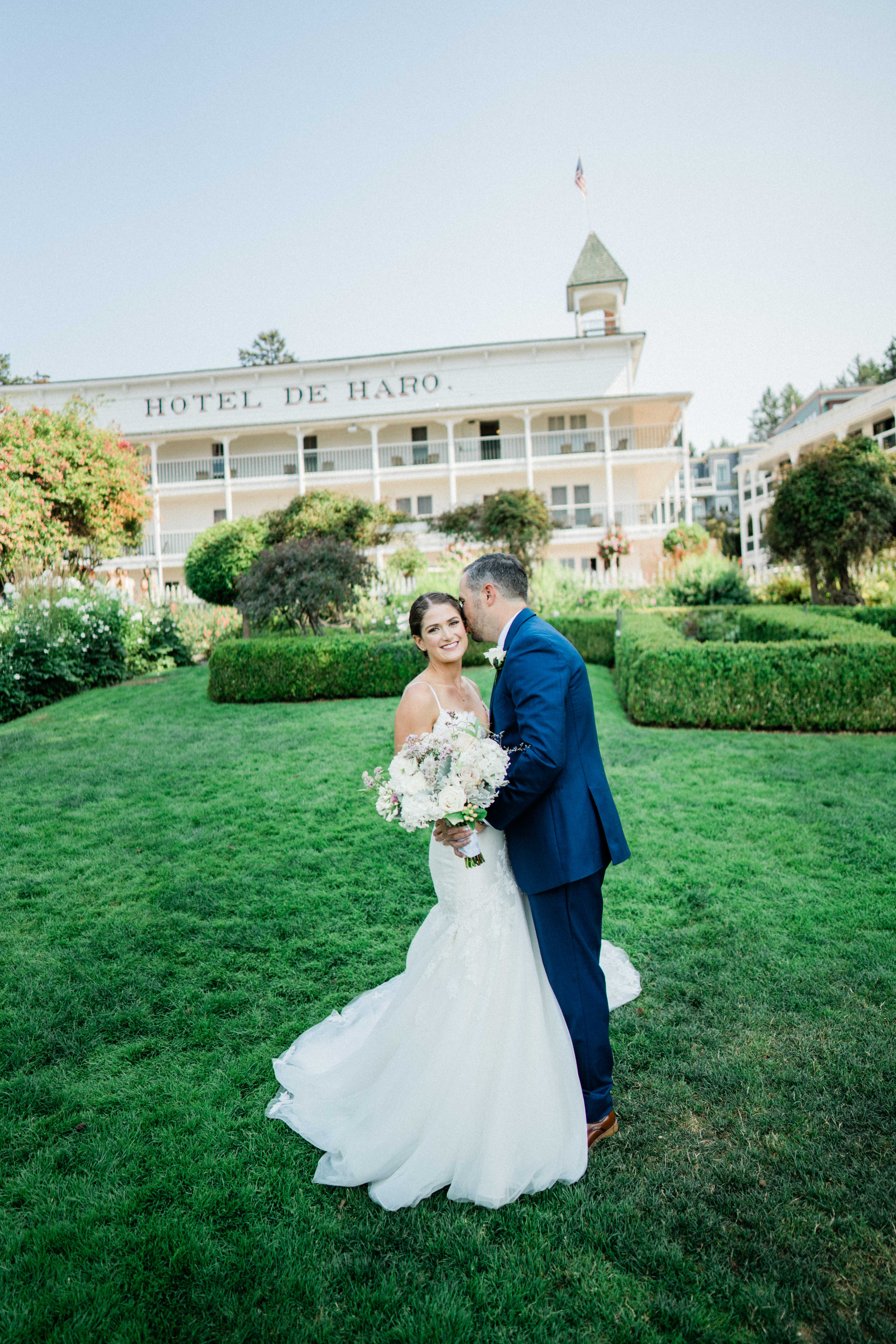 Roche Harbor Resort wedding