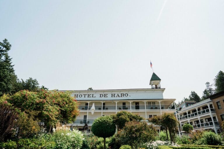 Roche Harbor Resort wedding